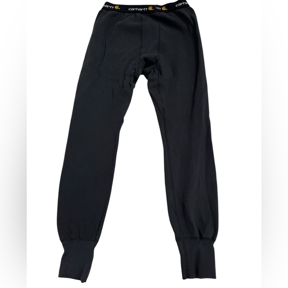 Carhartt Men’s Large Black Thermal Pants - Picture 2 of 4